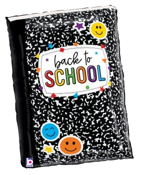 25" Back to School Composition Book