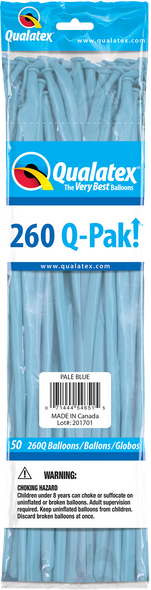 260Q Qualatex QPAK Pale Blue - 50 Ct.