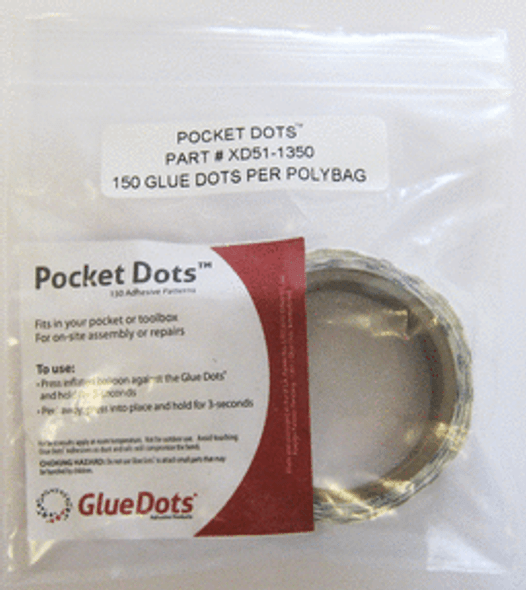 Glue Pocket Dots - 150 Ct.