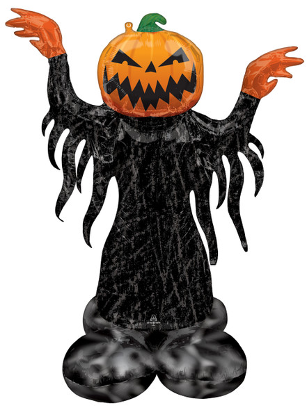 45" Pumpkin Head Ghost AirLoonz