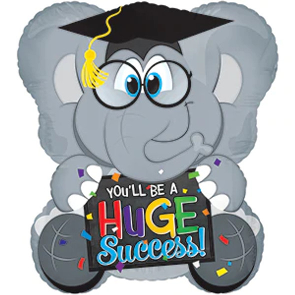 26" Success Grad Elephant