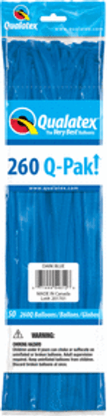 260Q Qualatex QPAK Dark Blue - 50 Ct.