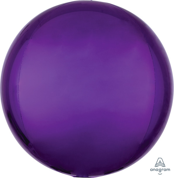 16" Purple Orbz - 3 ct