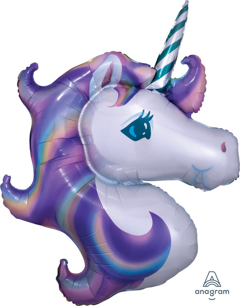 33" Unicorn Head Shape