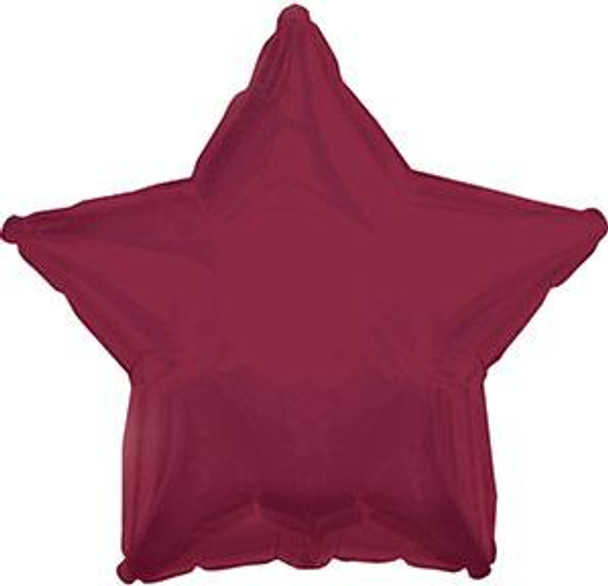 17" Maroon Star