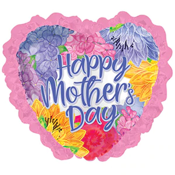 32" Happy Mother's Day Lavender Font