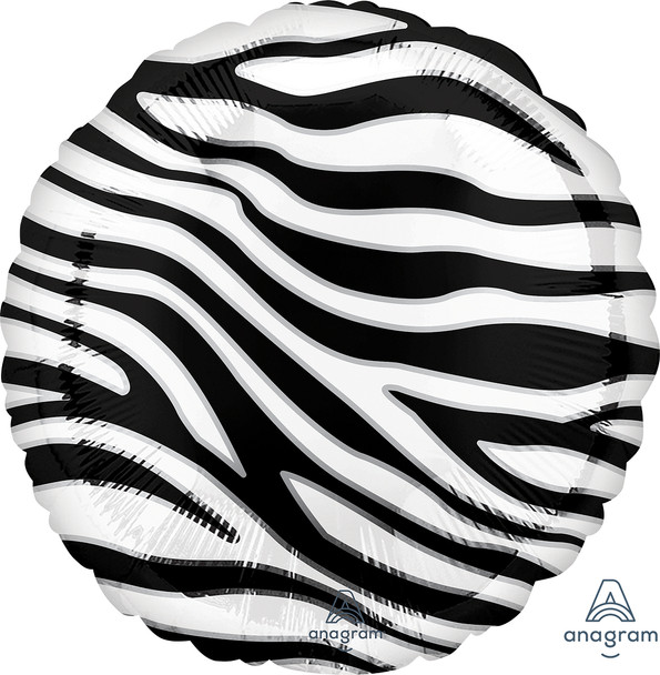 17" Zebra Print Animalz