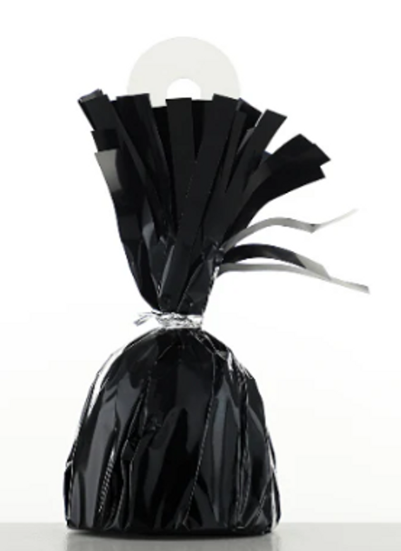 Black Foil Balloon Weight