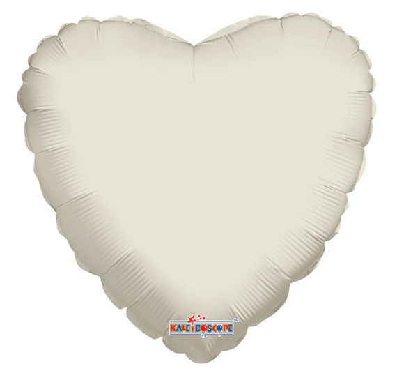 18" Ivory Heart
