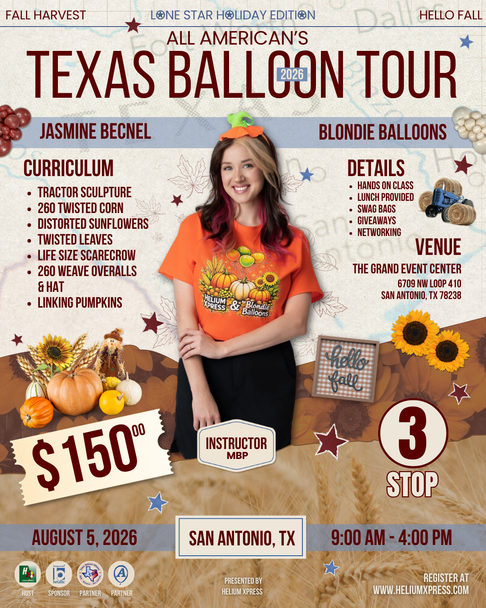 Betallic Balloon Workshop with Blondie Balloons