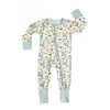Bamboo Infant Pajama Manatee Convertible Footie Romper