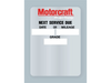 Motocraft Oil Change Stickers - Rolls of 500 labels.