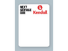 Kendall Oil change Stickers - For use in an oil sticker printer