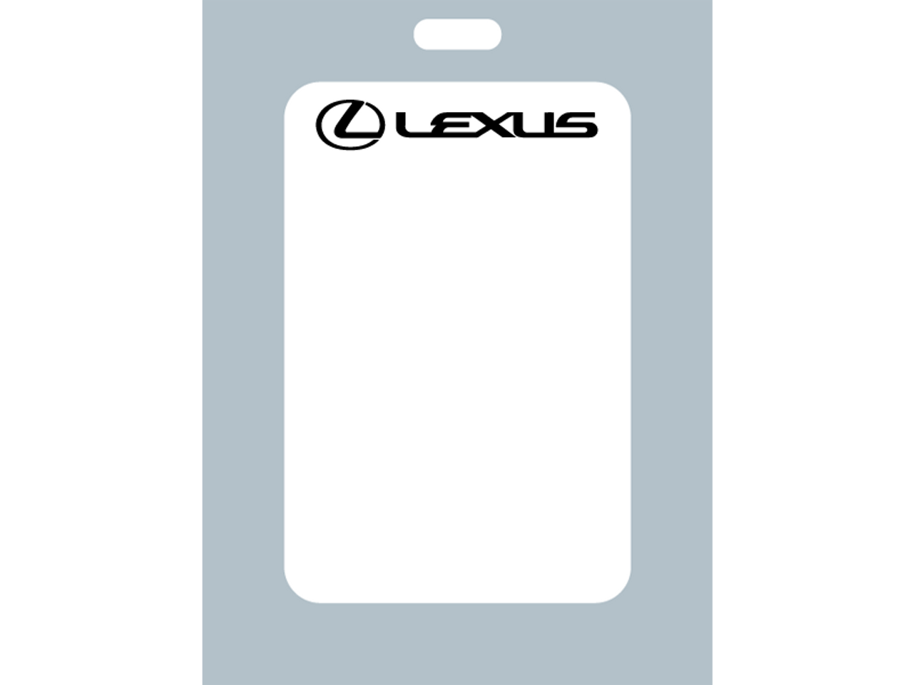 Zebra style labels with Lexus branding are ideal for Lexus dealers or enthusiasts who want to remind their customers when to return for an oil change. These stickers are printer compatible with Zebra TLP print systems. 