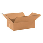 17 1/2 x 12 x 3" Flat Corrugated Boxes  - 25/Bundle