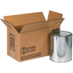 14 1/8 x 6 7/8 x 7 7/8" 2 - 1 Gallon Haz Mat Boxes  - 20/Bundle