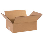 13 x 9 x 4" Flat Corrugated Boxes  - 25/Bundle
