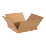 14 x 14 x 2" Flat Corrugated Boxes  - 25/Bundle
