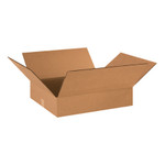 18 x 16 x 4" Flat Corrugated Boxes  - 25/Bundle