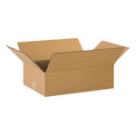 22 x 12 x 6" Flat Corrugated Boxes  - 25/Bundle