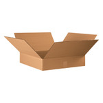 22 x 22 x 4" Flat Corrugated Boxes  - 10/Bundle