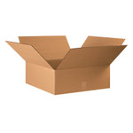 22 x 22 x 8" Flat Corrugated Boxes  - 15/Bundle