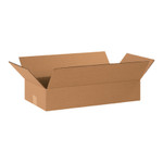 20 x 10 x 4" Flat Corrugated Boxes  - 25/Bundle