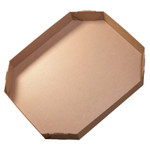 46 x 38 x 6" Octagon Bulk Bin Lids  - 5/Bundle