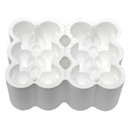 12 Bottle Foam Wine Shipper Insert - 750ml  - 25/Pack