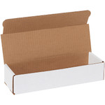 10 x 3 x 2" White Corrugated Mailers  - 50/Bundle