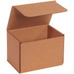7 x 5 x 5" Kraft Corrugated Mailers  - 50/Bundle