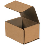 5 x 4 x 3" Kraft Corrugated Mailers  - 50/Bundle