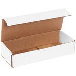 10 x 4 x 2" White Corrugated Mailers  - 50/Bundle