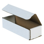 8 x 3 x 2" White Corrugated Mailers  - 50/Bundle