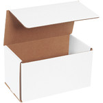 9 x 5 x 5" White Corrugated Mailers  - 50/Bundle