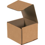 5 x 5 x 4" Kraft Corrugated Mailers  - 50/Bundle