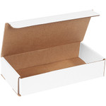 10 x 5 x 2" White Corrugated Mailers  - 50/Bundle