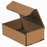 6 x 4 x 2" Kraft Corrugated Mailers  - 50/Bundle