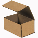 6 x 4 x 3" Kraft Corrugated Mailers  - 50/Bundle