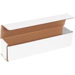 14 x 3 x 3" White Corrugated Mailers  - 50/Bundle