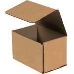 6 x 4 x 4" Kraft Corrugated Mailers  - 50/Bundle