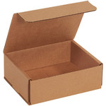 6 x 5 x 2" Kraft Corrugated Mailers  - 50/Bundle