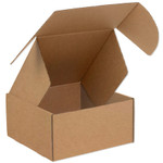 4 x 4 x 4" Kraft Deluxe Literature Mailer - 50/Bundle