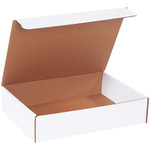 13 x 10 x 3" White Literature Mailers - 50/Bundle