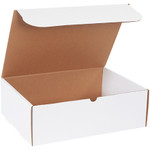 15 1/8 x 11 1/8 x 5" White Literature Mailers - 50/Bundle
