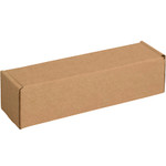 10 x 4 x 4" Kraft Deluxe Literature Mailer - 50/Bundle