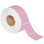 2 x 3" Pink Thermal Transfer Labels  - 2000/Roll (8/Rolls Case)