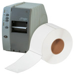 4 x 6 1/2" White Thermal Transfer Labels  - 900/Roll (4/Rolls Case)