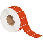 3 x 2" Red Direct Thermal Labels  - 3000/Roll (6/Rolls Case)