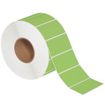 4 x 2" Green Thermal Transfer Labels  - 3000/Roll (4/Rolls Case)